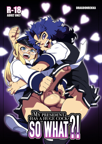 couverture du Bande Dessin&eacute;e [Dragoon-Rekka] My president has a huge cock, so what ?! [french]