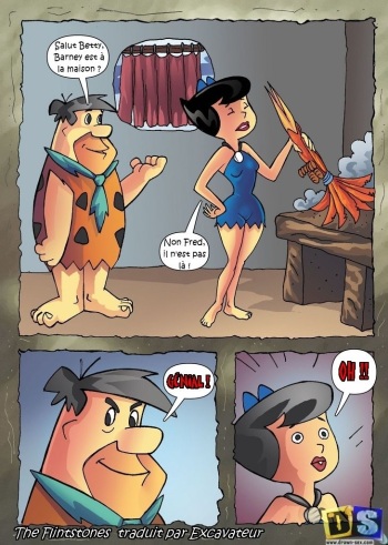 couverture du Bande Dessin&eacute;e [Drawn-Sex] The Flintstones [French] [Excavateur]