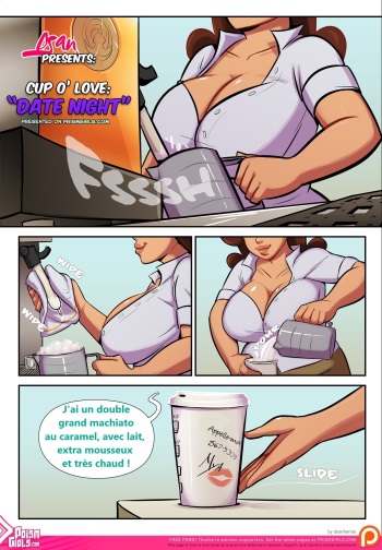 couverture du Bande Dessin&eacute;e [Dsan] 03 Cup O&rsquo; Love &ndash; Date Night [French] [Leroux00]