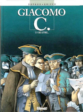 couverture du Bande Dessin&eacute;e [Dufaux, Griffo] Giacomo C &ndash; 11 &ndash; Des Lettres [French]