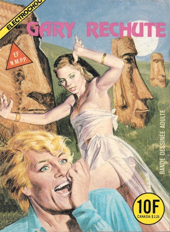 couverture du Bande Dessin&eacute;e Electrochoc 041 &ndash; Gary rechute &ndash; (ElviFrance) &ndash; Mai 1986 [French]