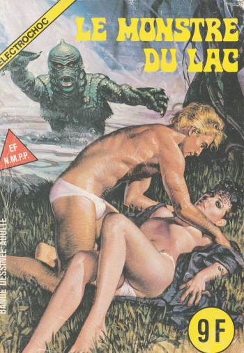 couverture du Bande Dessin&eacute;e Electrochoc 23 (Sukia 067) &ndash; Le monstre du lac [French]