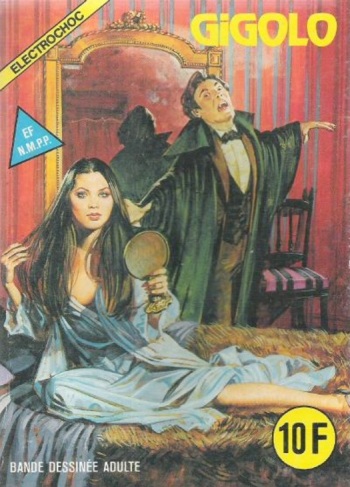 couverture du Bande Dessin&eacute;e Electrochoc 28 &ndash; CG&Eacute; 96 &ndash; Gigolo [French]