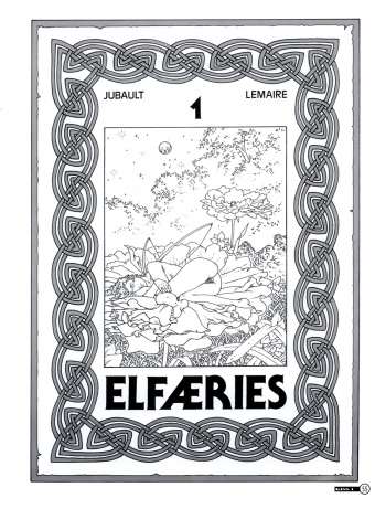 couverture du Bande Dessin&eacute;e Elfaeries