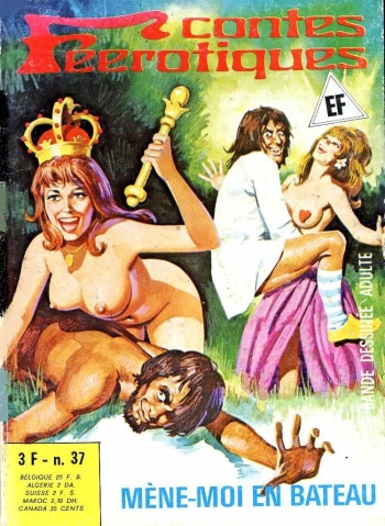 couverture du Bande Dessin&eacute;e Elvifrance &ndash; Contes f&eacute;&eacute;rotique 37 M&egrave;ne-moi en bateau