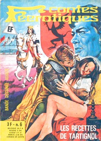 couverture du Bande Dessin&eacute;e Elvifrance &ndash; Contes feerotiques &ndash; 006 &ndash; Les recettes de Tartignol