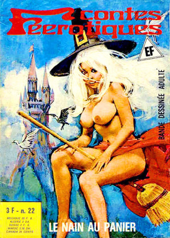 couverture du Bande Dessin&eacute;e Elvifrance &ndash; Contes feerotiques &ndash; 022 &ndash; Le nain au panier [French]