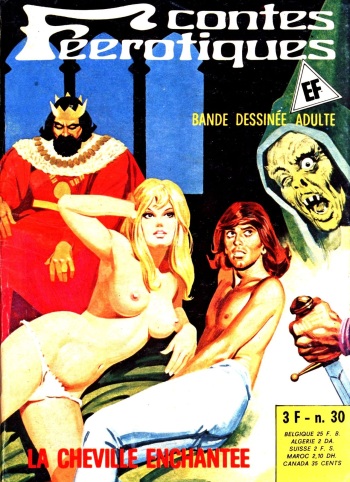 couverture du Bande Dessin&eacute;e Elvifrance &ndash; Contes feerotiques &ndash; 030 &ndash; La cheville enchant&eacute;e [French]