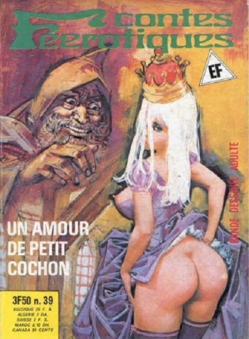 couverture du Bande Dessin&eacute;e Elvifrance &ndash; Contes f&eacute;&eacute;rotiques 39 -Un amour de petit cochon