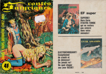 couverture du Bande Dessin&eacute;e Elvifrance &ndash; Contes satyriques &ndash; 007 &ndash; Dans l&rsquo;bois derri&egrave;re chez moi [french]