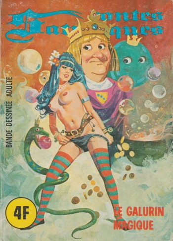 couverture du Bande Dessin&eacute;e Elvifrance &ndash; Contes satyriques &ndash; 009 &ndash; Le Galurin magique [french]