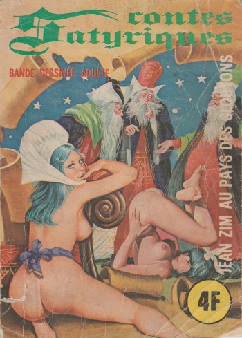 couverture du Bande Dessin&eacute;e Elvifrance &ndash; Contes satyriques &ndash; 013 &ndash; Jean zim au pays des gloutons [french]