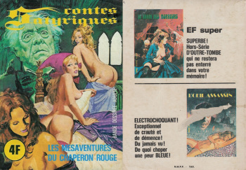 couverture du Bande Dessin&eacute;e Elvifrance &ndash; Contes satyriques &ndash; 018 &ndash; Les m&eacute;saventures du Chaperon Rouge [french]