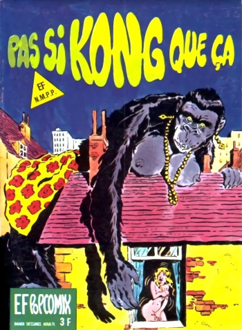 couverture du Bande Dessin&eacute;e Elvifrance &ndash; EF Pop Comix &ndash; 026 &ndash; Pas si Kong que &ccedil;a [French]