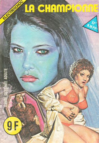 couverture du Bande Dessin&eacute;e Elvifrance &ndash; Electrochoc &ndash; 012 &ndash; La championne [French]