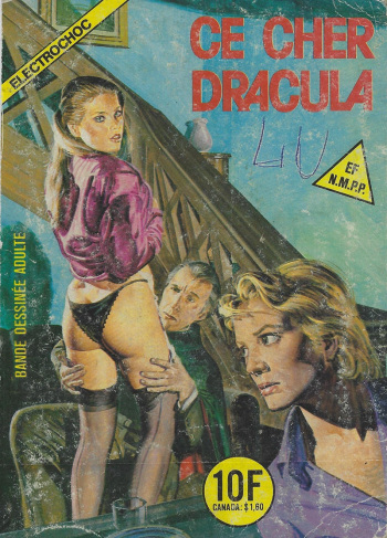 couverture du Bande Dessin&eacute;e Elvifrance &ndash; Electrochoc &ndash; 031 &ndash; Ce cher Dracula