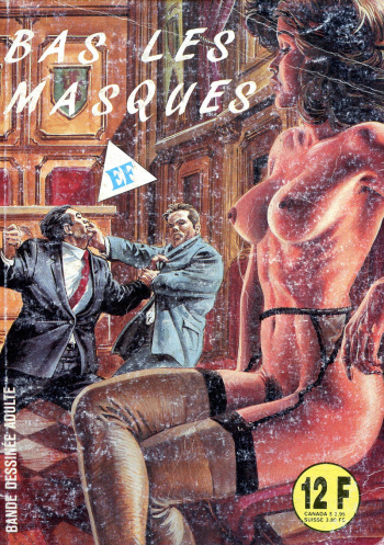 couverture du Bande Dessin&eacute;e Elvifrance &ndash; Histoires noires &ndash; 141 &ndash; Bas les masques