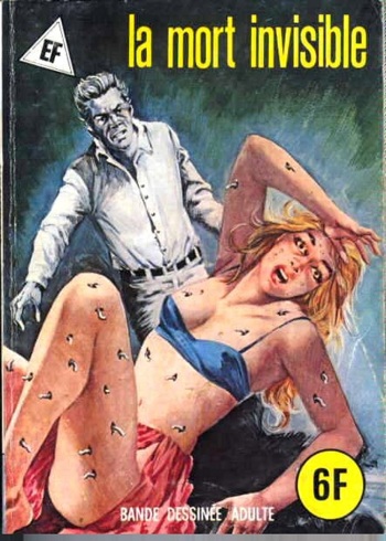 couverture du Bande Dessin&eacute;e Elvifrance &ndash; Hors-serie bleu &ndash; T08 &ndash; La Mort Invisible [French]