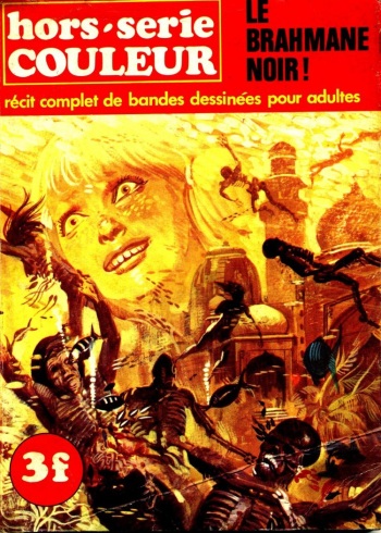 couverture du Bande Dessin&eacute;e Elvifrance &ndash; Hors-serie Couleur 001 &ndash; Le Brahmane Noir [French]