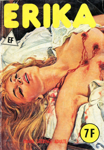 couverture du Bande Dessin&eacute;e Elvifrance &ndash; Hors s&eacute;rie noire &ndash; 017 &ndash; Erika