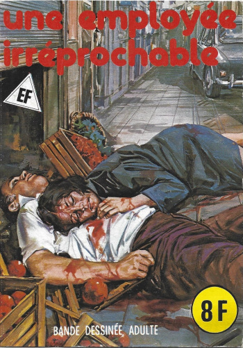 couverture du Bande Dessin&eacute;e Elvifrance &ndash; Hors s&eacute;rie noire &ndash; 032 &ndash; Une employ&eacute;e irr&eacute;prochable