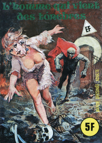 couverture du Bande Dessin&eacute;e Elvifrance &ndash; Hors-serie rouge &ndash; A04 &ndash; L&rsquo;homme qui vient des t&eacute;n&egrave;bres [French]