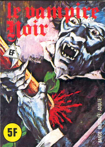 couverture du Bande Dessin&eacute;e Elvifrance &ndash; Hors-serie rouge &ndash; A12 &ndash; Le vampire noir [French]