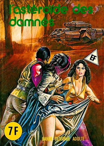 couverture du Bande Dessin&eacute;e Elvifrance &ndash; Hors-serie vert &ndash; B14 &ndash; L&rsquo;astero&iuml;de des Damn&eacute;s [French]