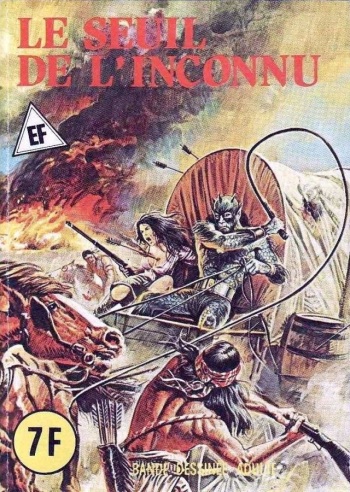 couverture du Bande Dessin&eacute;e Elvifrance &ndash; Hors-Serie Verte 021-028 &ndash; Le seuil de l&rsquo;Inconnu (Ntarks) [French]