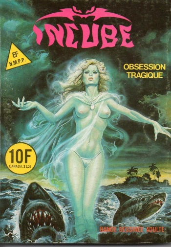 couverture du Bande Dessin&eacute;e Elvifrance &ndash; Incube &ndash; 042 &ndash; Obsession tragique