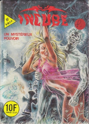 couverture du Bande Dessin&eacute;e Elvifrance &ndash; Incube &ndash; 53 &ndash; Un myst&eacute;rieux pouvoir [French]
