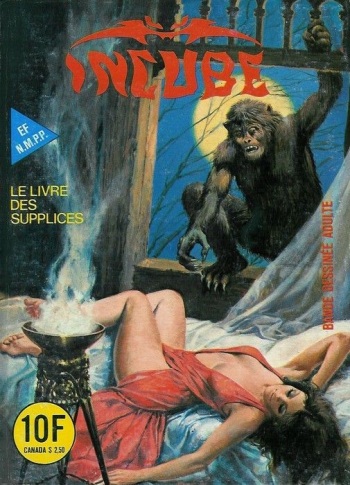 couverture du Bande Dessin&eacute;e Elvifrance &ndash; Incube &ndash; 60 &ndash; Le livre des Supplices [French]