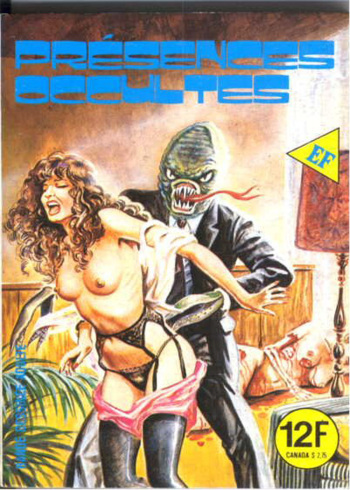 couverture du Bande Dessin&eacute;e Elvifrance &ndash; Incube &ndash; 68 &ndash; Pr&eacute;sences Occultes [French]