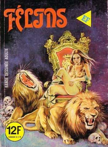 couverture du Bande Dessin&eacute;e Elvifrance &ndash; Incube &ndash; 70 &ndash; F&eacute;lins [French]