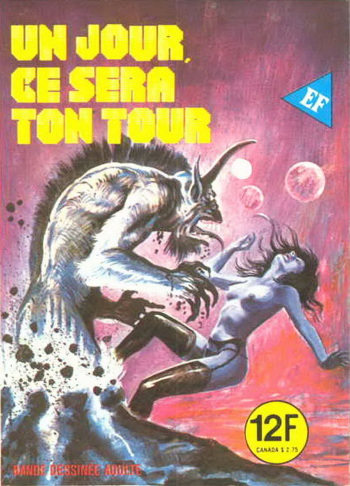 couverture du Bande Dessin&eacute;e Elvifrance &ndash; Incube &ndash; T73 &ndash; Un Jour ce sera ton Tour [French]