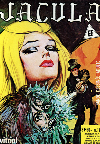 couverture du Bande Dessinée Elvifrance – Jacula – 116 – vitriol