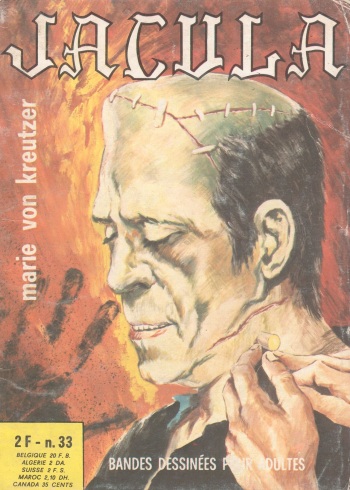 couverture du Bande Dessin&eacute;e Elvifrance &ndash; Jacula &ndash; 33 &ndash; Maria von Kreutzer [French]