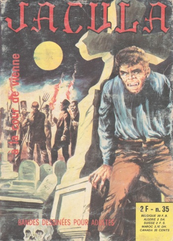 couverture du Bande Dessin&eacute;e Elvifrance &ndash; Jacula &ndash; 35 &ndash; A la cour de Vienne [French]
