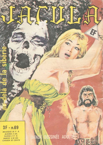 couverture du Bande Dessin&eacute;e Elvifrance &ndash; Jacula &ndash; T069 &ndash; Au-del&agrave; de la Sib&eacute;rie [French]