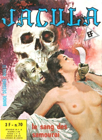 couverture du Bande Dessin&eacute;e Elvifrance &ndash; Jacula &ndash; T070 &ndash; Le sang des samourai [French]