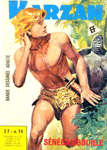 couverture du Bande Dessin&eacute;e Elvifrance &ndash; Karzan &ndash; 14 [French]