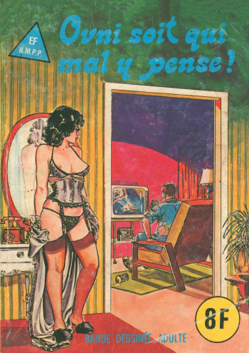 couverture du Bande Dessin&eacute;e Elvifrance &ndash; Les cornards &ndash; 001 &ndash; Ovni soit qui mal y pense ! [French] [PJP]