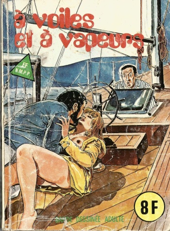 couverture du Bande Dessin&eacute;e Elvifrance &ndash; Les Cornards &ndash; 004 &ndash; &Agrave; voile et &agrave; vapeurs [French]