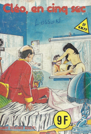 couverture du Bande Dessin&eacute;e Elvifrance &ndash; Les cornards &ndash; 033 &ndash; Cl&eacute;o, en cinq sec
