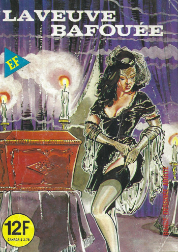 couverture du Bande Dessin&eacute;e Elvifrance &ndash; Les cornards &ndash; 092 &ndash; La veuve bafou&eacute;e
