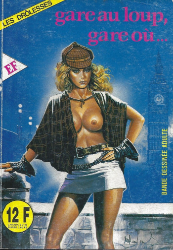 couverture du Bande Dessin&eacute;e Elvifrance &ndash; Les drolesses &ndash; 060 &ndash; Gare au loup, gare o&ugrave;