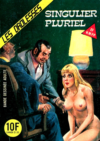 couverture du Bande Dessin&eacute;e (Elvifrance) Les drolesses #11 &ndash; Singulier pluriel + Le jardinier Italien [French]