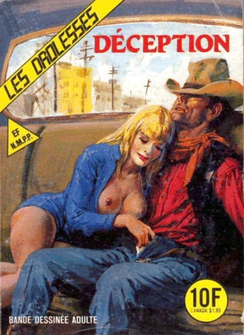 couverture du Bande Dessin&eacute;e (Elvifrance) Les drolesses #12 &ndash; D&eacute;ception (Casinella 12) + Combat de Titan (Bionika 10) [French]