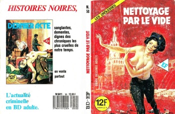 couverture du Bande Dessin&eacute;e (Elvifrance) Les drolesses #50 &ndash; Nettoyage par le vide + Moscou&hellip; pas comme un prunier [French]