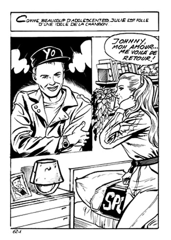 couverture du Bande Dessin&eacute;e Elvifrance &ndash; Les Drolesses &ndash; 62b &ndash; Folle Jeunesse [French]
